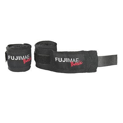 FUJIMAE Basic Handwraps 450cm Svart-Svart