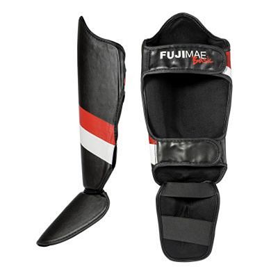 FUJIMAE Basic Shin&Instep Guards Noir