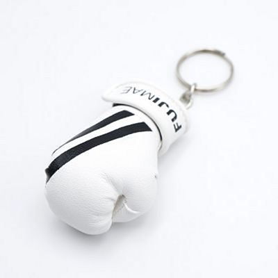 FUJIMAE Boxing Glove Key Ring Bianco