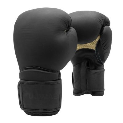 FUJIMAE Boxing Gloves Advantage Leather 2 QS Negro