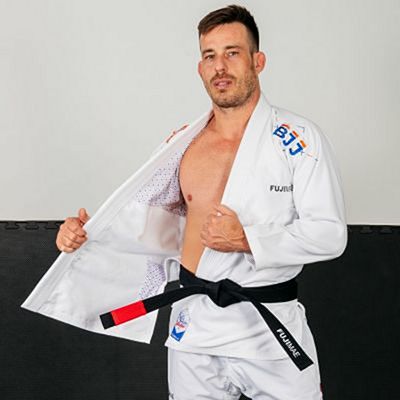 FUJIMAE Brazilian Jiu Jitsu Gi Shaka 20 Bianco