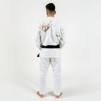 FUJIMAE Brazilian Jiu Jitsu Gi Shaka 20 Blanco-Verde