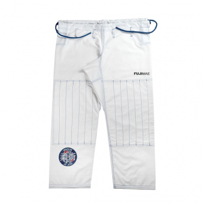 FUJIMAE Brazilian Jiu Jitsu Gi Shaka 22 QS Blanco-Azul