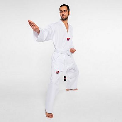 FUJIMAE Dobok WT Training Fehèr