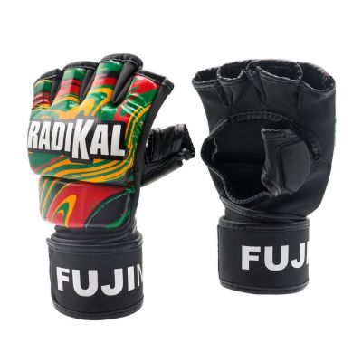 FUJIMAE Guantes MMA Radikal 3.0 Rosso-Verde