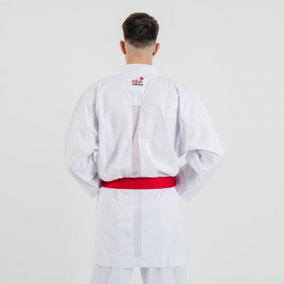 FUJIMAE Jacket Karate Kumite ProWear 2 Weiß-Rot