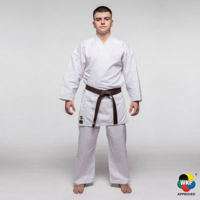 FUJIMAE Karate Gi Basic Adult Branco