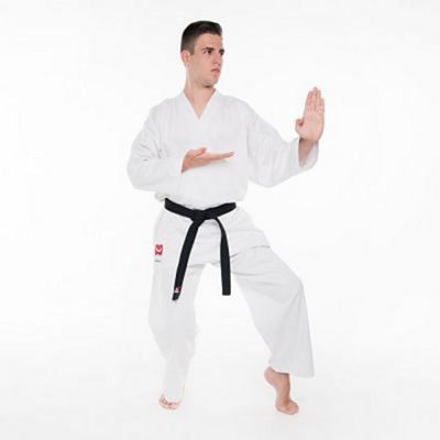 FUJIMAE Karate Gi Training Fehèr