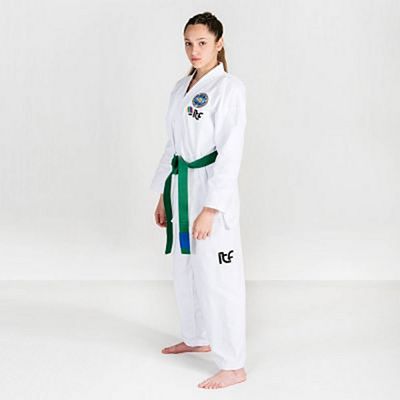 FUJIMAE Kids Training ITF Approved Dobok Blanco