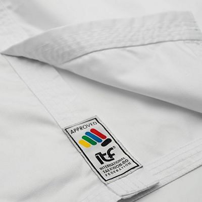 FUJIMAE Kids Training ITF Approved Dobok Fehèr