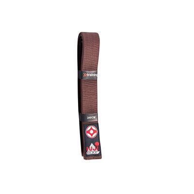 FUJIMAE Kyokushin Karate Kids Belt Marrom