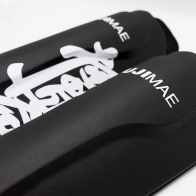 FUJIMAE Kyokushin Shinguards Kenshin Noir