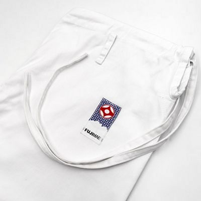 FUJIMAE Kyokushin Yantsu Karate Gi Bianco