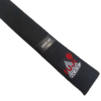 FUJIMAE Martial Arts Belt Fekete