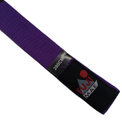 FUJIMAE Martial Arts Belt Roxo