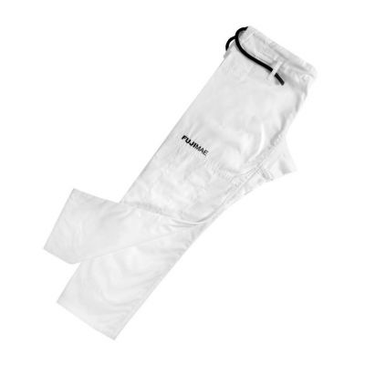 FUJIMAE Pants Brazilian Jiu Jitsu Training 2 Bianco
