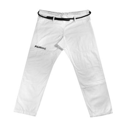 FUJIMAE Pants Brazilian Jiu Jitsu Training 2 Bianco