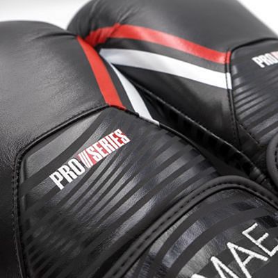 FUJIMAE Pro Series 2.0 Leather Boxing Gloves Nero