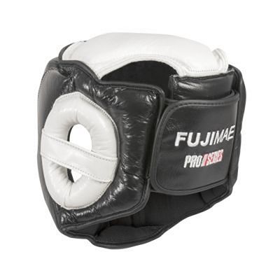 FUJIMAE Pro Series Boxing Headgear Noir-Rouge