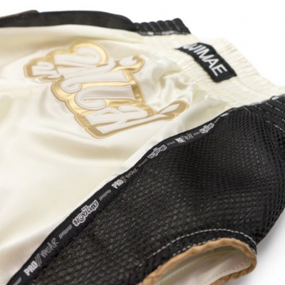 FUJIMAE Prowear Thai Shorts Blanc-Or