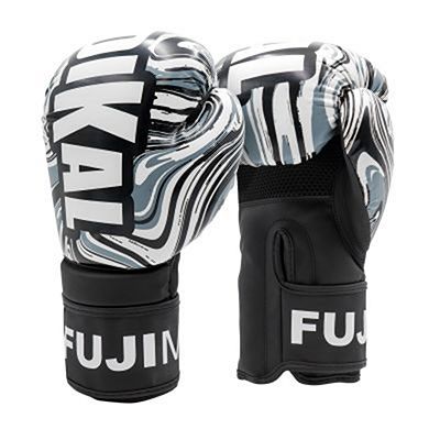 FUJIMAE Radikal 3.0 Boxing Gloves Bianco-Nero