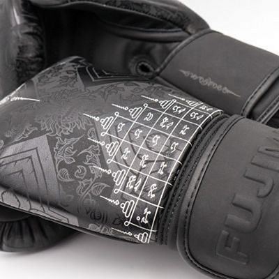 FUJIMAE Sakyant II Leather Boxing Gloves Fekete