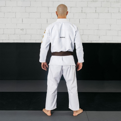 FUJIMAE Shaka 21 QS BJJ Gi White-Gold