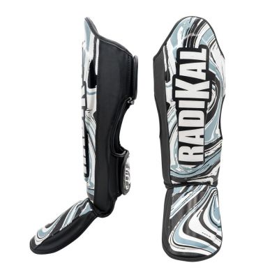 FUJIMAE Shin Guards With Radikal 3.0 Instep Weiß