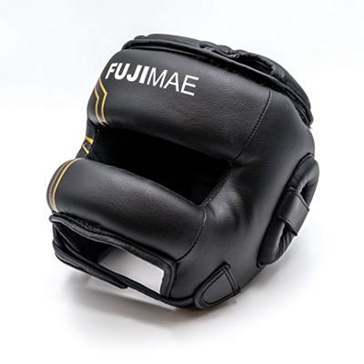 FUJIMAE Sparring Iron Bar Head Guard Schwarz