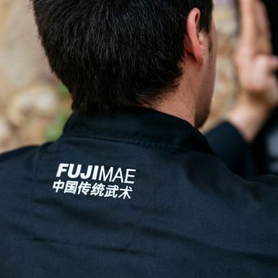 FUJIMAE Training Kung Fu Uniform Fekete