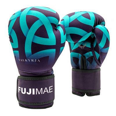 FUJIMAE Valkyrja Boxing Gloves Bleu-Vert