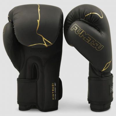 Fumetsu Kintsugi Boxing Gloves Schwarz-Gold