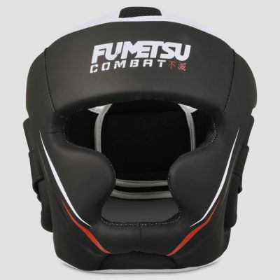 Fumetsu Shield Head Guard Black-Red