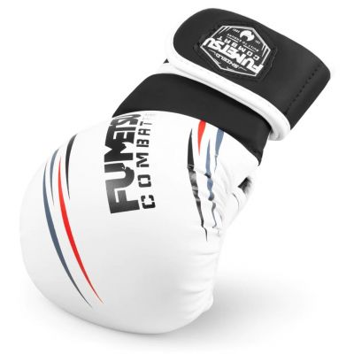 Fumetsu Shield MMA Sparring Gloves Bianco-Nero