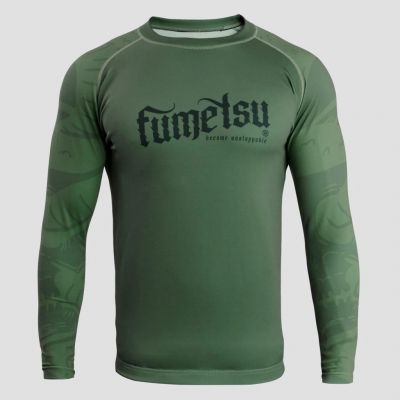 Fumetsu Snake Eyes Long Sleeve Rash Guard Verde