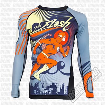 Fusion FG Flash Running Man Rashguard Grau