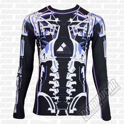 Fusion FG Terminator 2 Endoskeleton Rashguard Preto