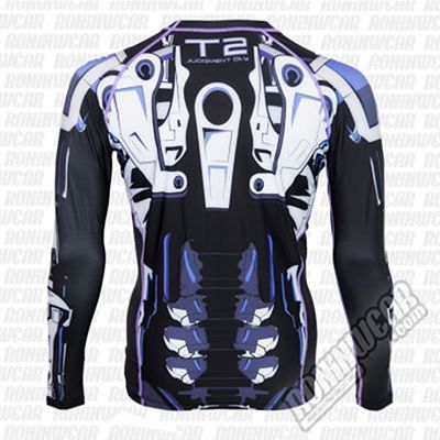 Fusion FG Terminator 2 Endoskeleton Rashguard Svart