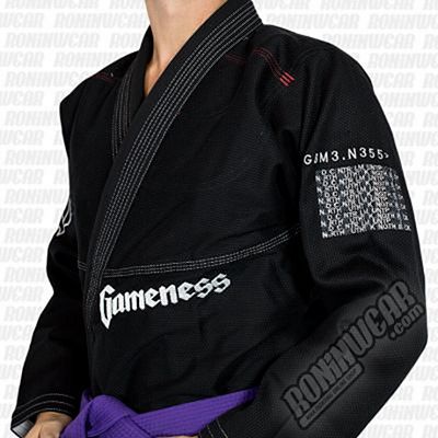 Gameness G1122 Feather Gi Negro