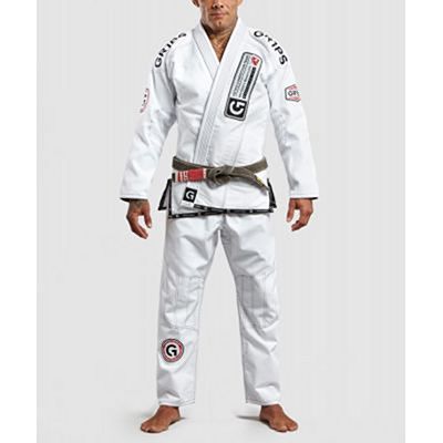 Gr1ps Armadura 2.0 Competition Jiu Jitsu Kimono Bianco