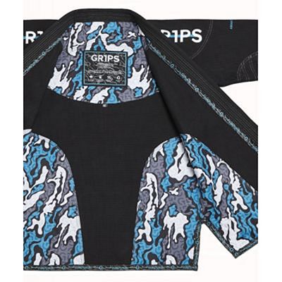 Gr1ps Armadura 2.0 Jiu Jitsu Kimono Camo Edition Fekete