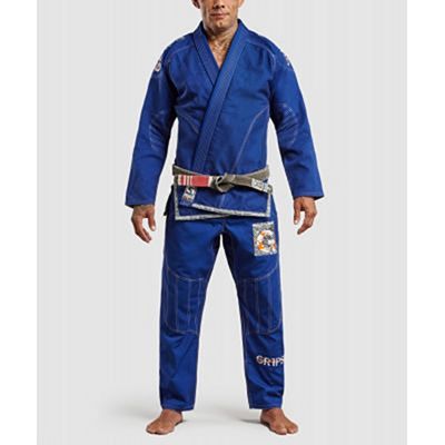 Gr1ps Armadura 2.0 Jiu Jitsu Kimono Camo Edition Bleu