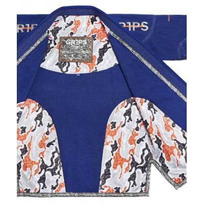 Gr1ps Armadura 2.0 Jiu Jitsu Kimono Camo Edition Blu