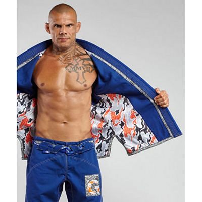 Gr1ps Armadura 2.0 Jiu Jitsu Kimono Camo Edition Azul