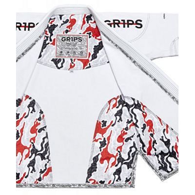 Gr1ps Armadura 2.0 Jiu Jitsu Kimono Camo Edition Bianco