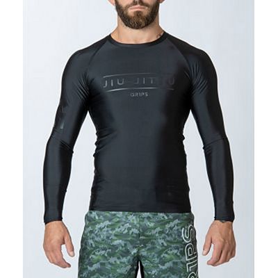 Gr1ps Armadura Pro High Compression Rashguard Nero-Nero