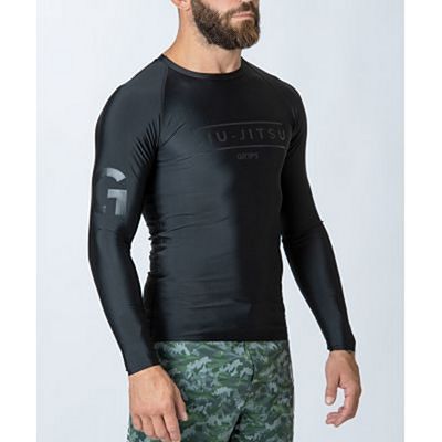 Gr1ps Armadura Pro High Compression Rashguard Negro-Negro