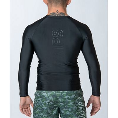 Gr1ps Armadura Pro High Compression Rashguard Fekete-Fekete