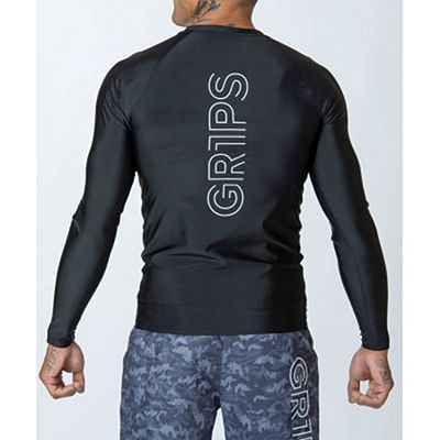 Gr1ps Armadura Pro High Compression Rashguard Nero-Bianco