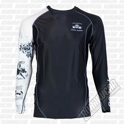 Gr1ps Arte Suave Armadura L/S Rashguard Schwarz